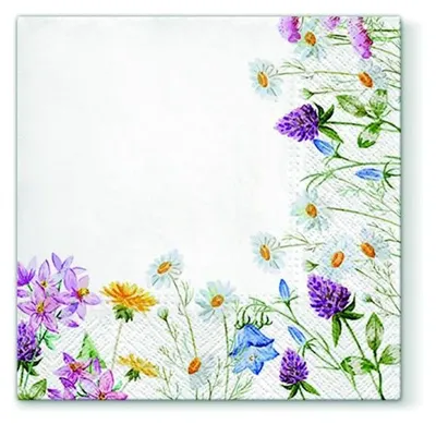 Produktbild von ARTMiE Decoupage-Serviette Frühlingsbild 33 × 33 cm