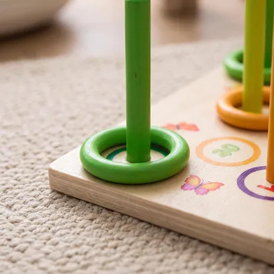 Produktbild von Ringwurfspiel Outdoor aus – Wurfspiel für Ringe Werfen Spiel Outdoor