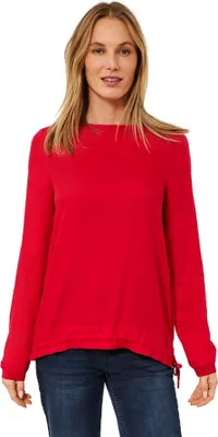 Produktbild von 29599 Cecil, , Damen Pullover, weicher Feinstrick, red, S