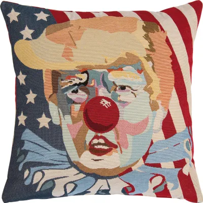 Produktbild von pad concept Kissenhülle CLOWN 45 x 45 cm Bildmotiv  Materialmix mit RV