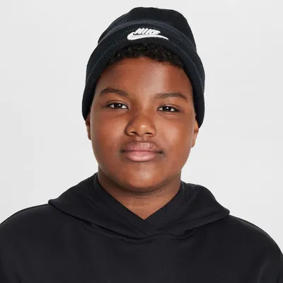 Produktbild von Nike K Nk Peak Beanie Tc Fut Black/White Black/White -