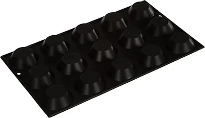 Image de De Buyer Moules à tartelettes 15 tartelettes