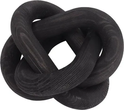 Immagine prodotto di Ornamento in legno riutilizzabile, nero