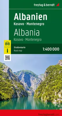 Obrázek produktu pro Albánie 1:400 000 / automapa