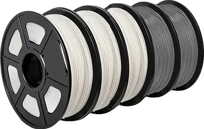 Immagine prodotto di filamento per stampante 3D, diametro 1,75 mm, più tipi di materiale, PETG 3WT 2GY