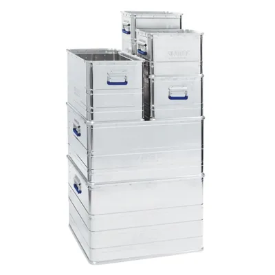 Image de Alutec LOGIC 49 15049 Transport box Aluminium (L x W x H) 578 x 375 x 270 mm