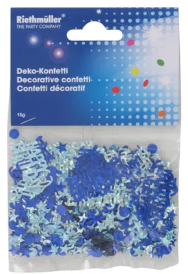 Produktbild von Happy Birthday Partyspaß Streudeko Blau 15g