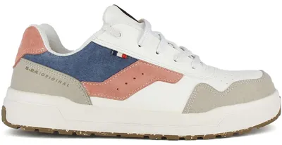 Produktbild von S.24 PEARL Damen Sicherheitshalbschuhe S1PL aus Mikrofaser mit Glasfaserkappe, Weiß, 39, Weiß