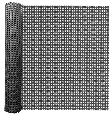 Produktbild von Schwarzes Schilf-Webband, Rolle, 60 cm x 200 cm