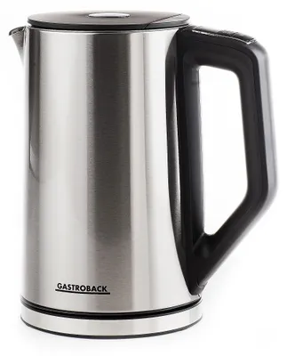 Immagine prodotto di GASTROBACK 42436 Bollitore di design Cool Touch 1,5 l, acciaio inox
