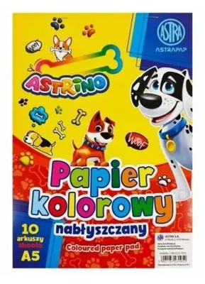 Zdjęcie produktu dla Zeszyt Papierów Kolorowych Nabłyszczanyc