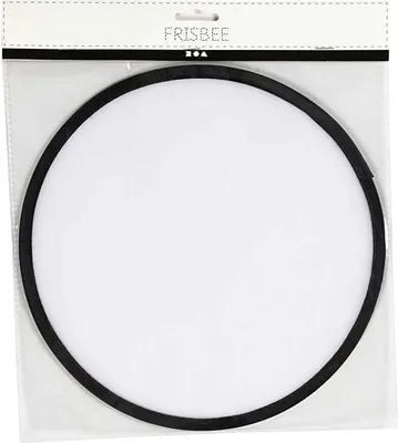 Produktbild von Creativ Company Frisbee, D 25 cm, weiß, 1 Stück