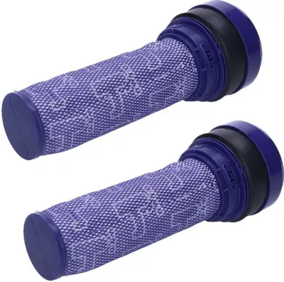 Image de Filtre pré-moteur Sillar pour aspirateurs Dyson, lavable, 2 pièces, filtre de rechange pour DC28, DC33, DC37, DC39