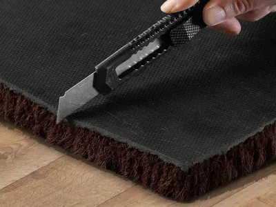 Produktbild von Kokosmatte Braun Fußmatte Fußabtreter Schmutzfangmatte Türmatte Fußabstreifer