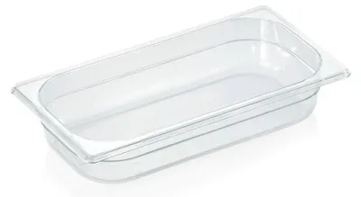 Produktbild von 16x GN Behälter 1/3, 65 mm, 2,5 L, mit Skalierung, Polycarbonat, GN 94