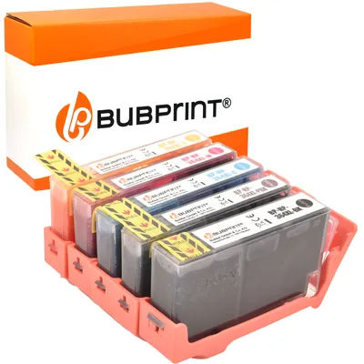 Produktbild von 5 Druckerpatronen kompatibel für HP 364XL 364 XL für PhotoSmart 7510 7520 e-All-in-One B8550 C5380 C6380 D5460 Premium C309g C310a C410b