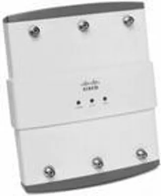 Produktbild von Cisco 802.11g/n-draft 2.0 2.4-GHz Modular Autonomous AP, 3 RP-TNC, 300 Mbit/Sek, 2,4 GHz, 32 MB, 10/100/1000BASE-T, PEAP, TKIP, WPA, WPA2, MSCHAPv2