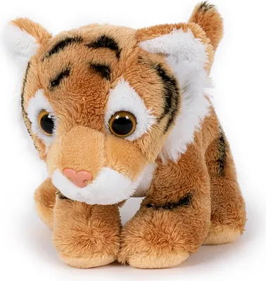 Produktbild von Plüschtier Tiger braun,  13cm, Stofftier Kuscheltier Raubkatze Softplüsch