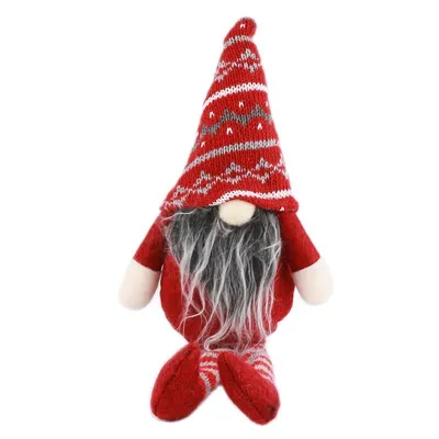 Zdjęcie produktu dla eCa KSN12 Dekoracja świąteczna Elf 30 cm czerwony