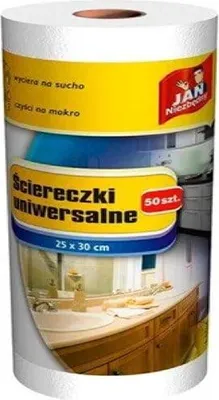 Obrázok produktu pre JN utierky na rolke biele 50ks