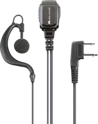Image de Midland MA21 L Pro Casque Avec fil Crochets auriculaires Appels/Musique Noir