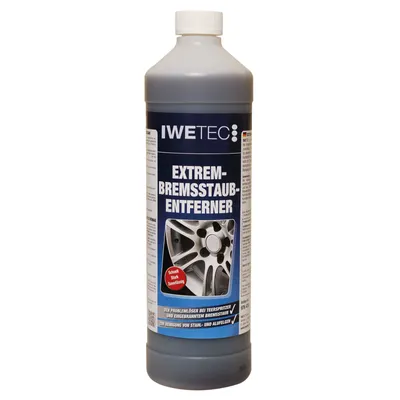 Produktbild von IWETEC Felgenreiniger Extrem-Bremsstaubentferner Konzentrat 1 Liter, Alufelgen, Stahlfelgen