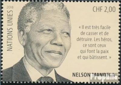 Produktbild von Briefmarken UNO - Genf 2018 Mi 1044 (kompl.Ausg.) postfrisch Nelson Mandela