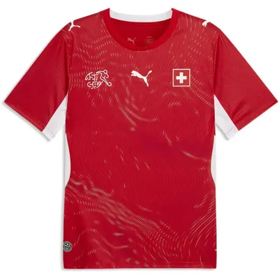 Produktbild von PUMA Switzerland 2026 Home Jersey, Erwachsener, Männlich, Rot, Trikot, Einfarbig, Fußball
