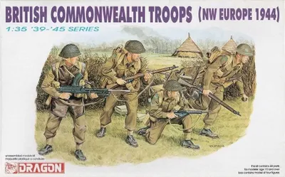 Immagine prodotto di Dragon 1:35 Truppe Brit.Commonw. NW EUROPE 1944