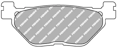 Produktbild von FERODO Bremsbeläge Satz Hinten für YAMAHA MOTORCYCLES XVS FDB2156EF
