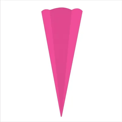 Produktbild von Goldbuch Bastelschultüte – Schultüte aus buntem Karton, rosa, 41 cm