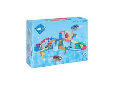 Obrázok produktu pre Coblo magnetická dráha 70 ks