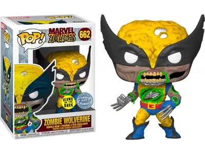 Immagine prodotto di Statuetta Funko POP Marvel Zombies 662 Zombie Volverine glow Special Edition