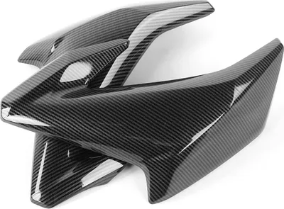 Produktbild von 2 Stück Fronttank-Seitenverkleidungs-Verkleidungsabdeckung im Kohlefaser-Stil, passend für Kawasaki Z900 2017-2019