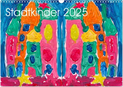 Produktbild von Stadtkinder (Wandkalender 2025 DIN A3 quer), CALVENDO Monatskalender