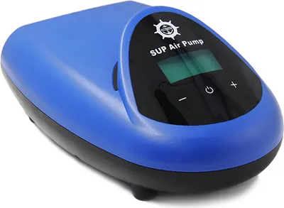 Produktbild von SUP-Inflatorpumpe, 20 PSI Hochgeschwindigkeits-Paddelboardpumpe, Autostromspannung DC12V, geeignet für Schlauchboote und Kajaks, Blau