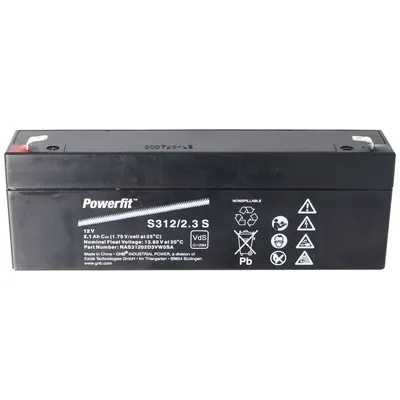 Produktbild von Exide Powerfit S312/2.3 S Blei Akku 12 Volt mit 2100mAh