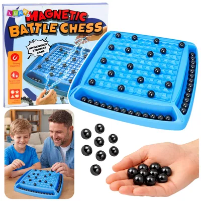 Produktbild von Magnetisches Spiel Steine ​ ​ Kugeln Familienstrategie Brettspiel 20 Stück.