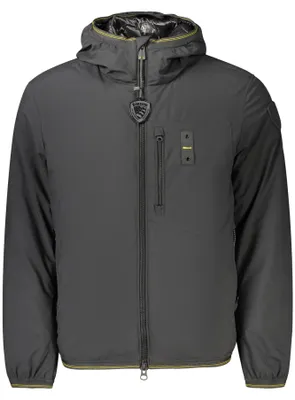 Produktbild von Schwarze Herrenjacke mit Kapuze – Stilvoll & funktional