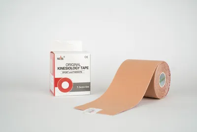 Produktbild von Nasara Kinesiology Tape 7,5cm x 5m : beige Farbe: beige