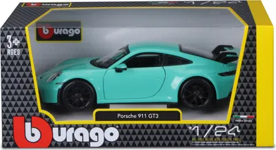 Obrázek produktu pro Bburago 18-21104 - Model auta - Porsche 911 GT3 '21 (zelený, měřítko 1:24)