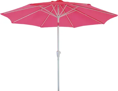 Zdjęcie produktu dla Parasol N18, parasol ogrodowy, Ø 2.7m uchylny poliester/aluminium 5kg ~ różowy