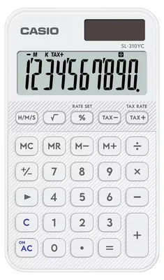 Produktbild von Casio SL-310YC-WE-W-EP