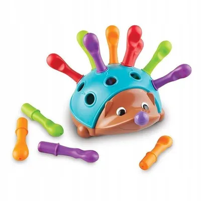 Produktbild von Geschicklichkeitsspiel Sorter Pädagogische Montessori Igel Puzzle Bunte Igel