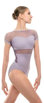 Obrázek produktu pro Basilica Dancewear, dámská gymnastická souprava Marian, barva taupe, velikost XS