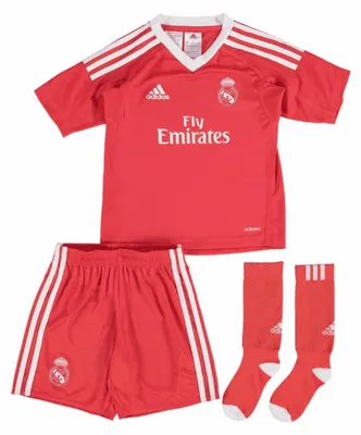 adidas Real Madrid Trikot und Short im Set Minikit Kinder