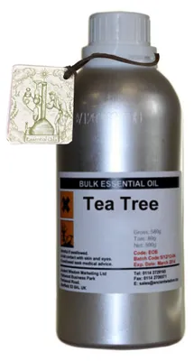 Productafbeelding van Essentiële olie 500 ml - Tea tree (tea tree olie)