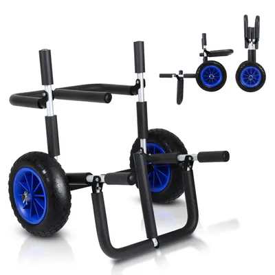 Obrázok produktu pre Yakimz SUP prepravný vozík pre sup surf trolley čln príves čln vozík s napínacím popruhom pre 2x SUP stand up paddle surfovacie dosky