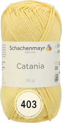 Obrázok produktu pre Schachenmayr Catania 00403 Vanilla Pletacia priadza