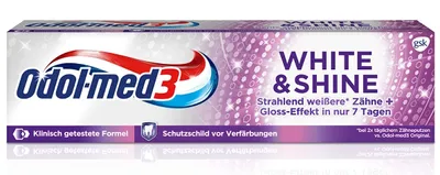 Obrázok produktu pre Odol-med3® 4742607004 Odol-med3® WHITE & SHINE Zahnpasta 75 ml